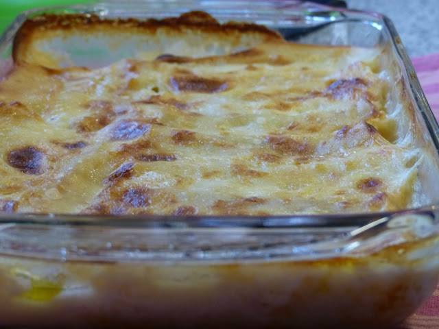CANELONES DE POLLO. DE TODA LA VIDA.