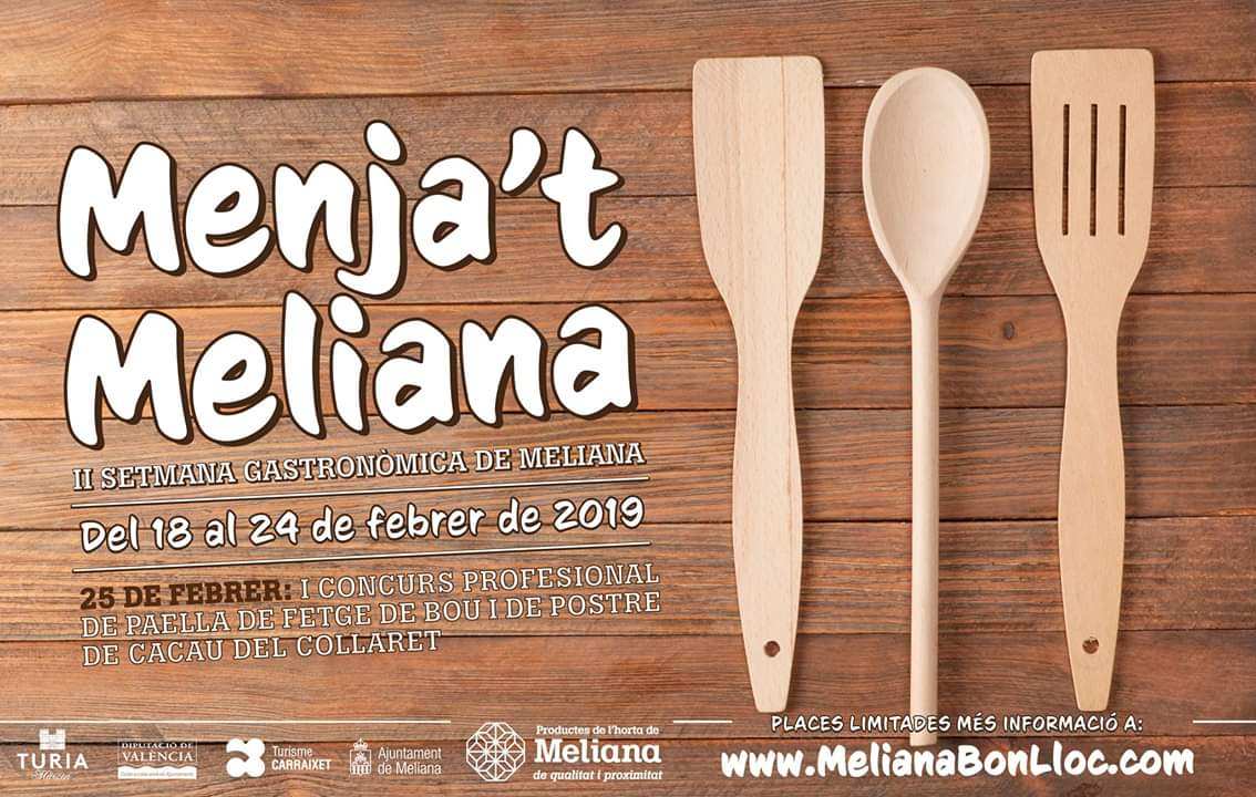 II EDICIÓN DE MENJA’T MELIANA.