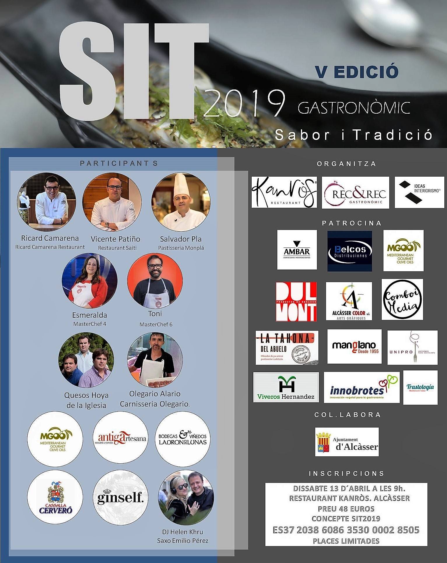SABOR I TRADICIÓ 2019. POR FIN LLEGÓ EL DÍA.