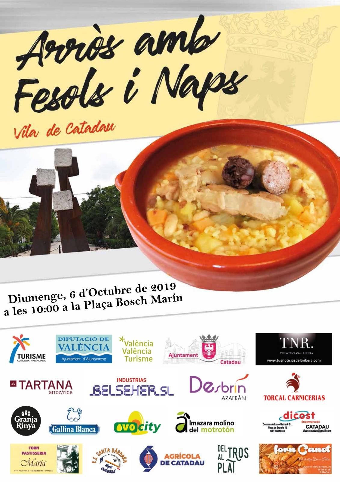 II EDICIÓ DEL CONCURS D’ARRÒS AMB FESOLS I NAPS EN CATADAU