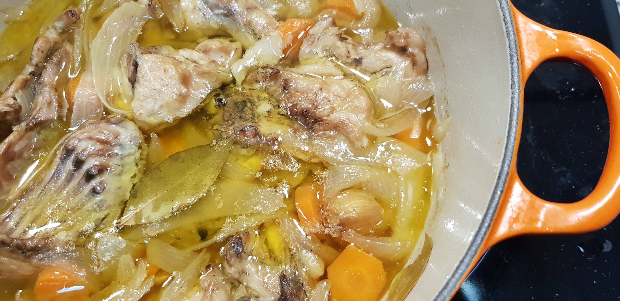 CONEJO EN ESCABECHE. MADRE MÍA.