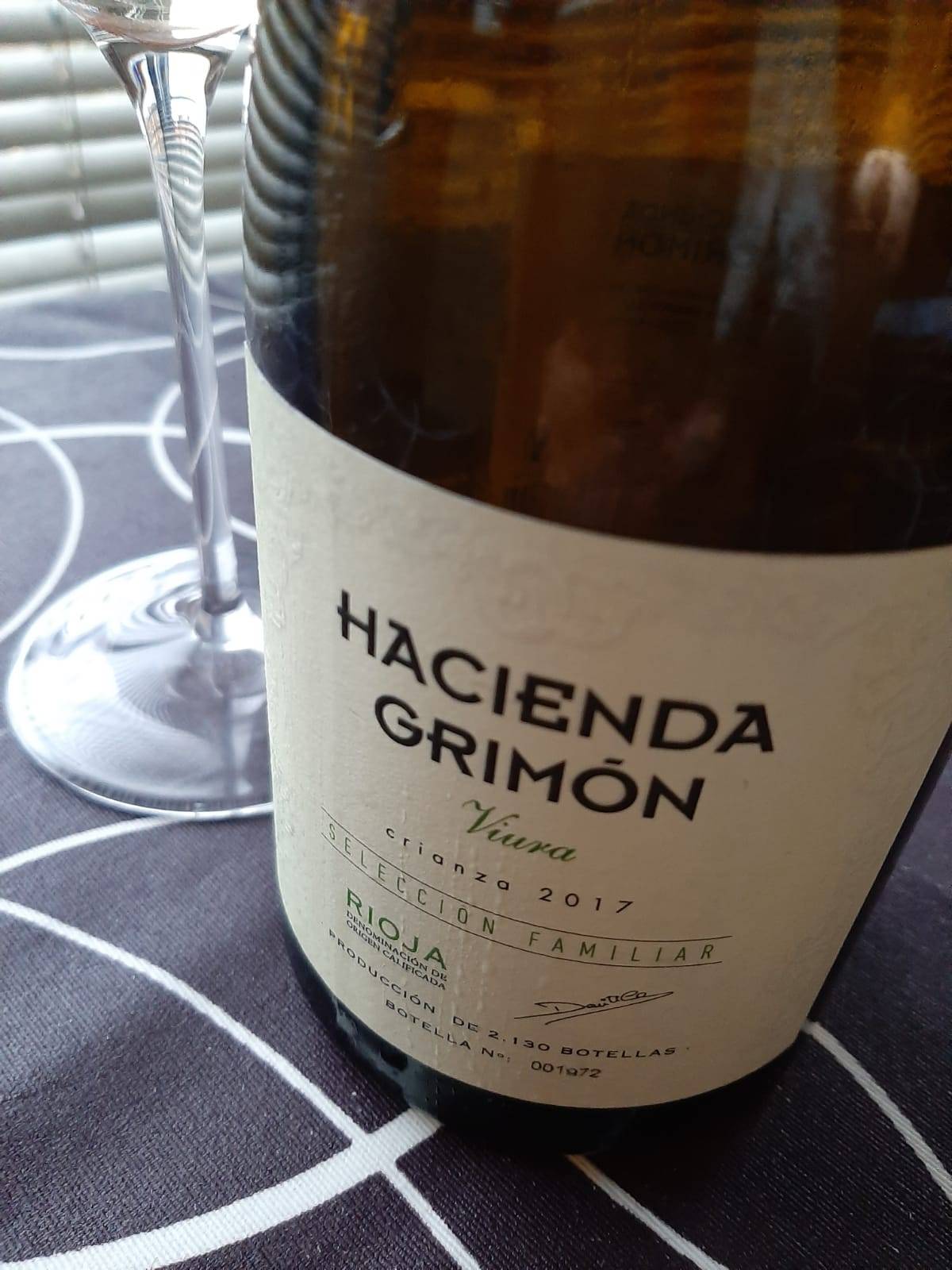 HACIENDA GRIMÓN 2017. LOS VINOS DE OTILIO.