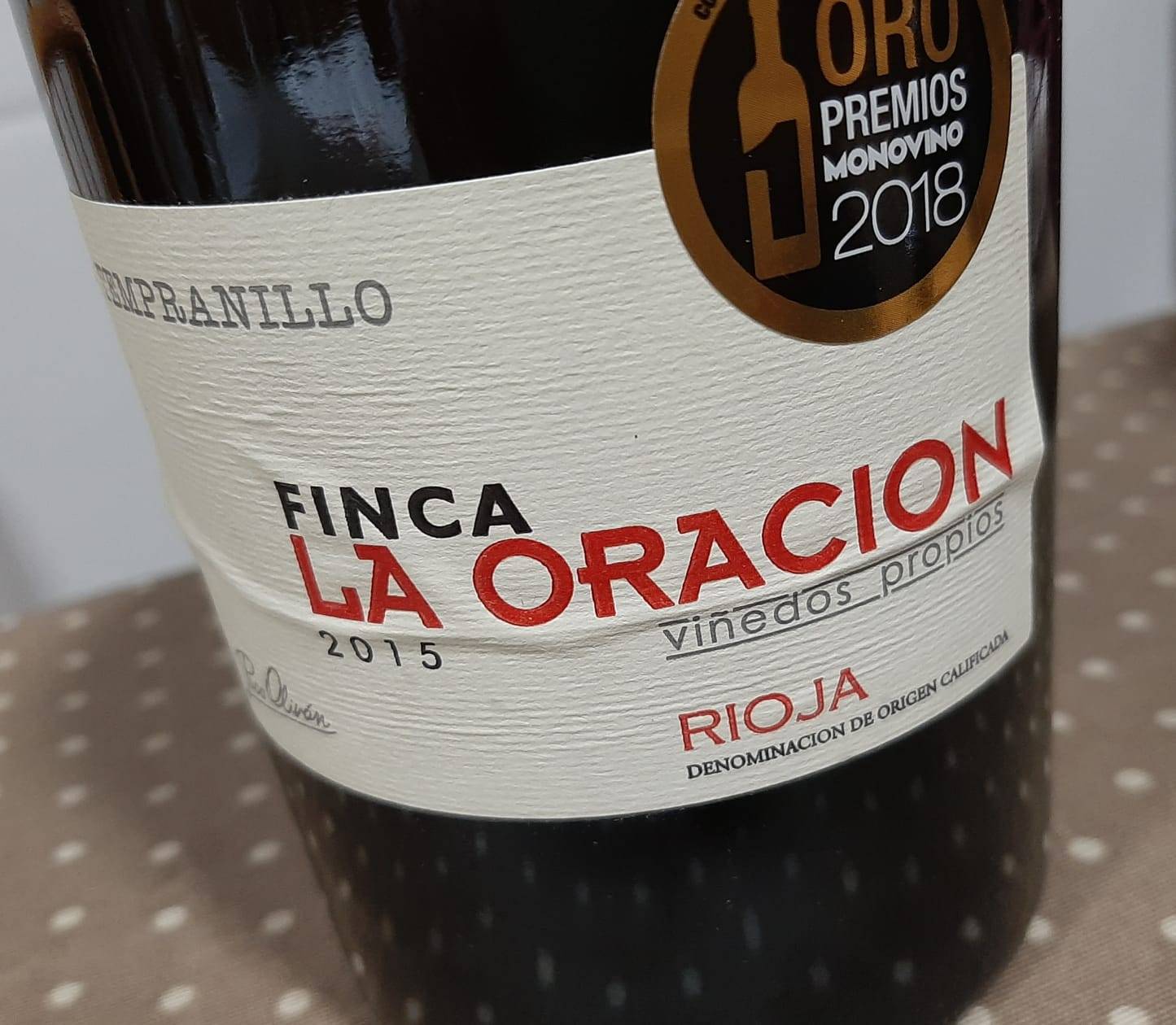 FINCA LA ORACIÓN. LOS VINOS DE OTILIO.
