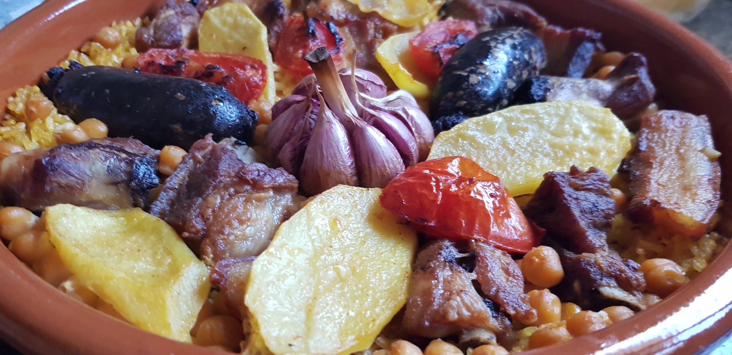 ARROZ AL HORNO. COMO DE LA FAMILIA.