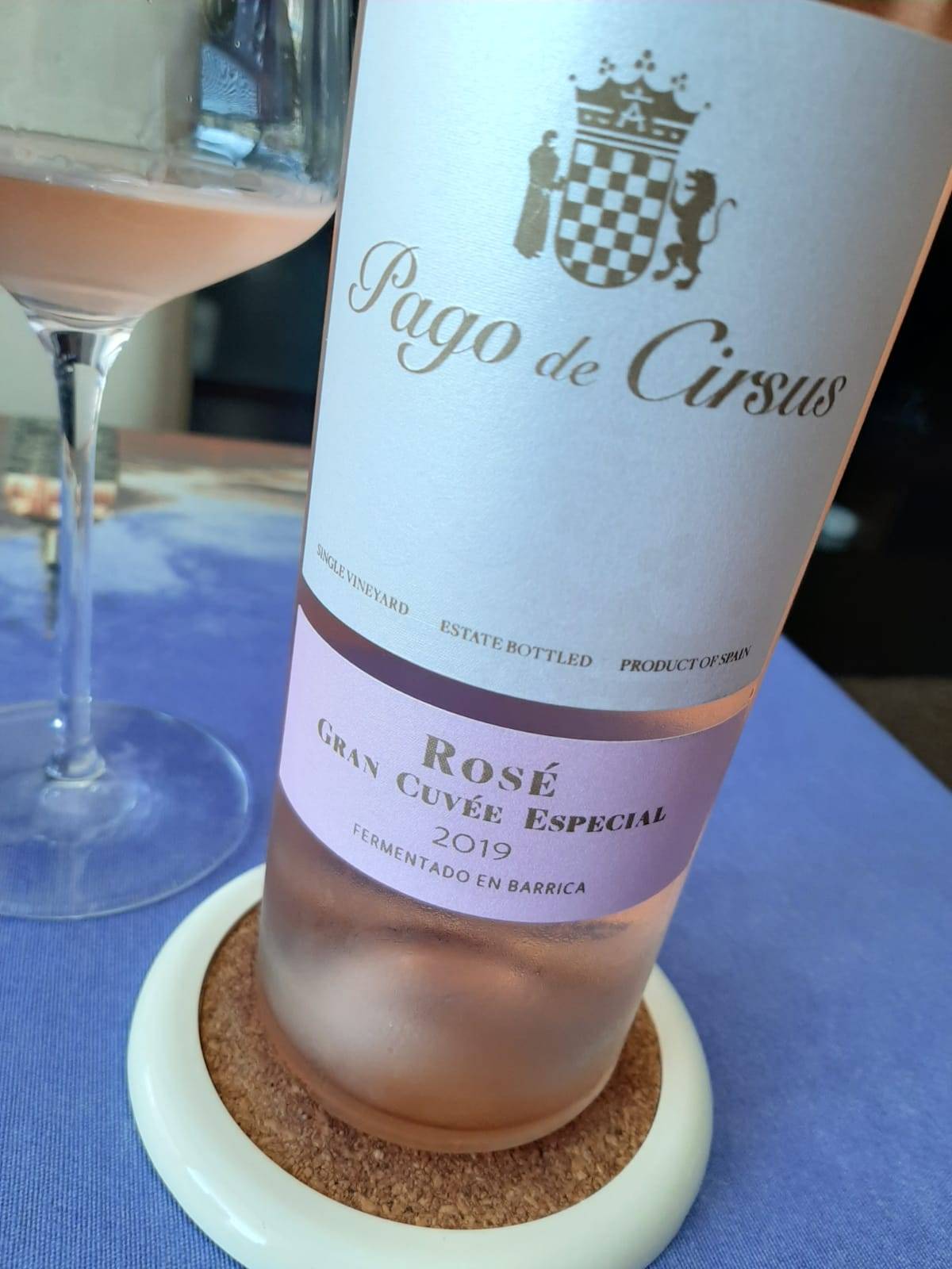 PAGO DE CIRSUS ROSÉ 2019. LOS VINOS DE OTILIO