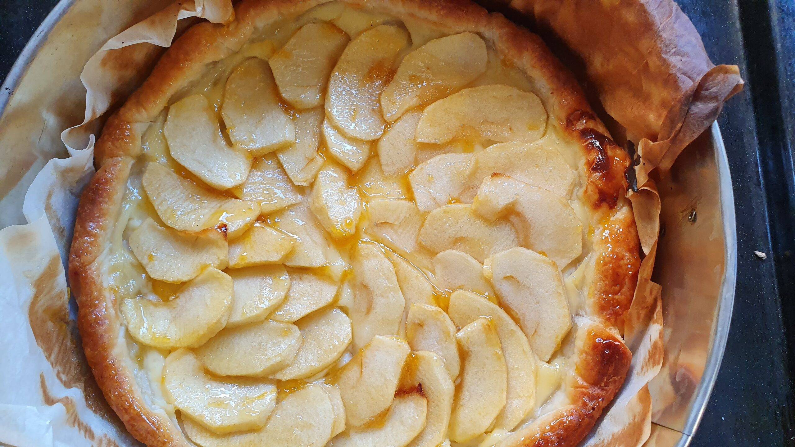 TARTA DE MANZANA. ¡QUÉ COSA MÁS BUENA!