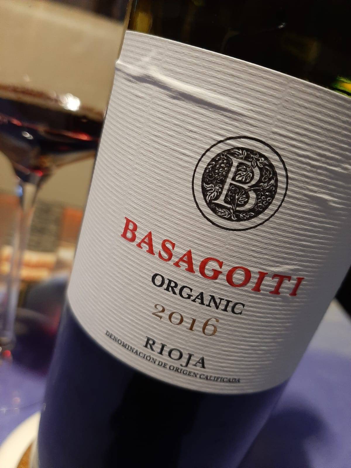 BASAGOITI ORGANIC 2016. LOS VINOS DE OTILIO.