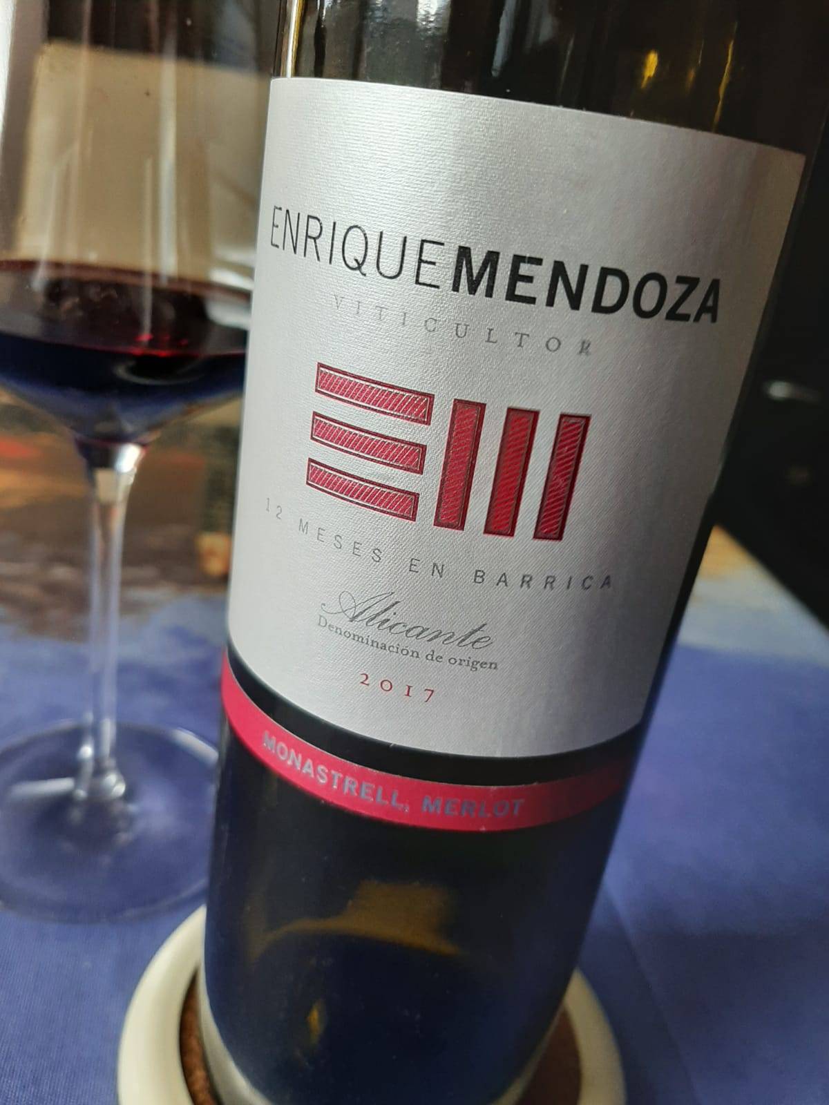 ENRIQUE MENDOZA 2017. LOS VINOS DE OTILIO.