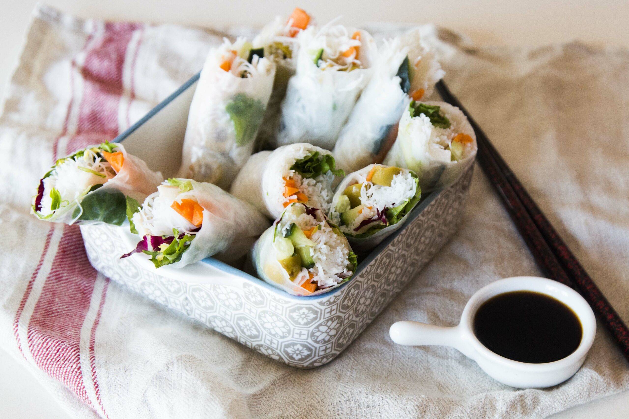 ROLLITOS DE ARROZ. PRÓXIMA PARADA, BRONCHALES 25K.