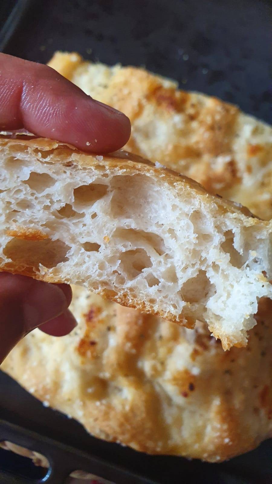 FOCACCIA. UNA DELICIA.
