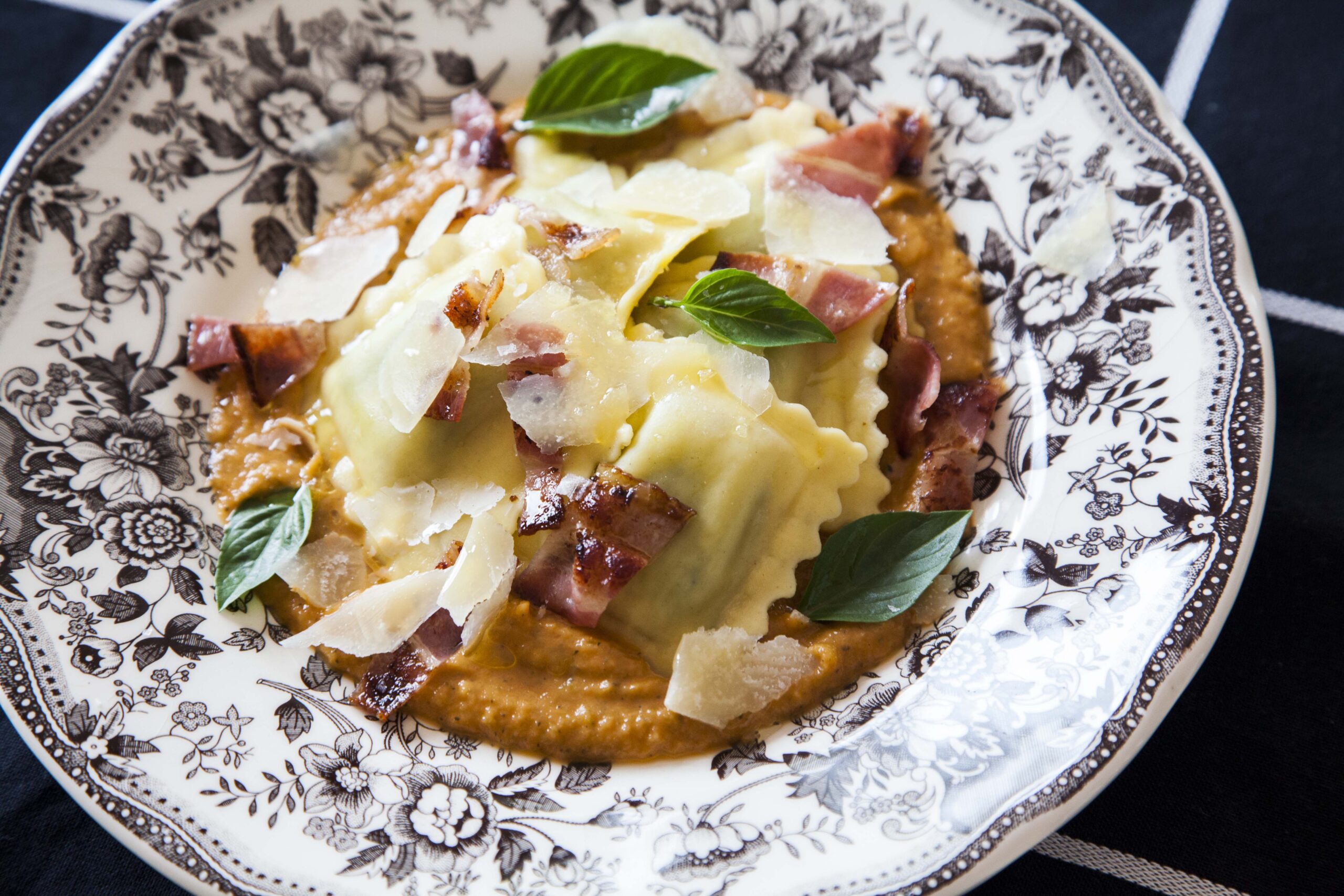 RAVIOLIS DE CALABACÍN CON ESPINACAS Y REQUESÓN. DOS SEMANAS…