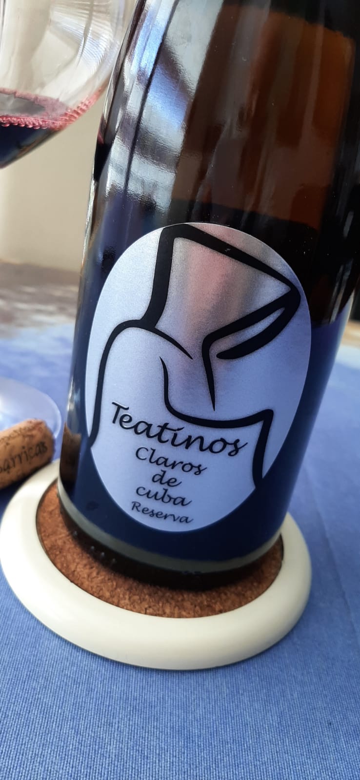 TEATÍNOS. CLAROS DE CUBA RESERVA. LOS VINOS DE OTILIO