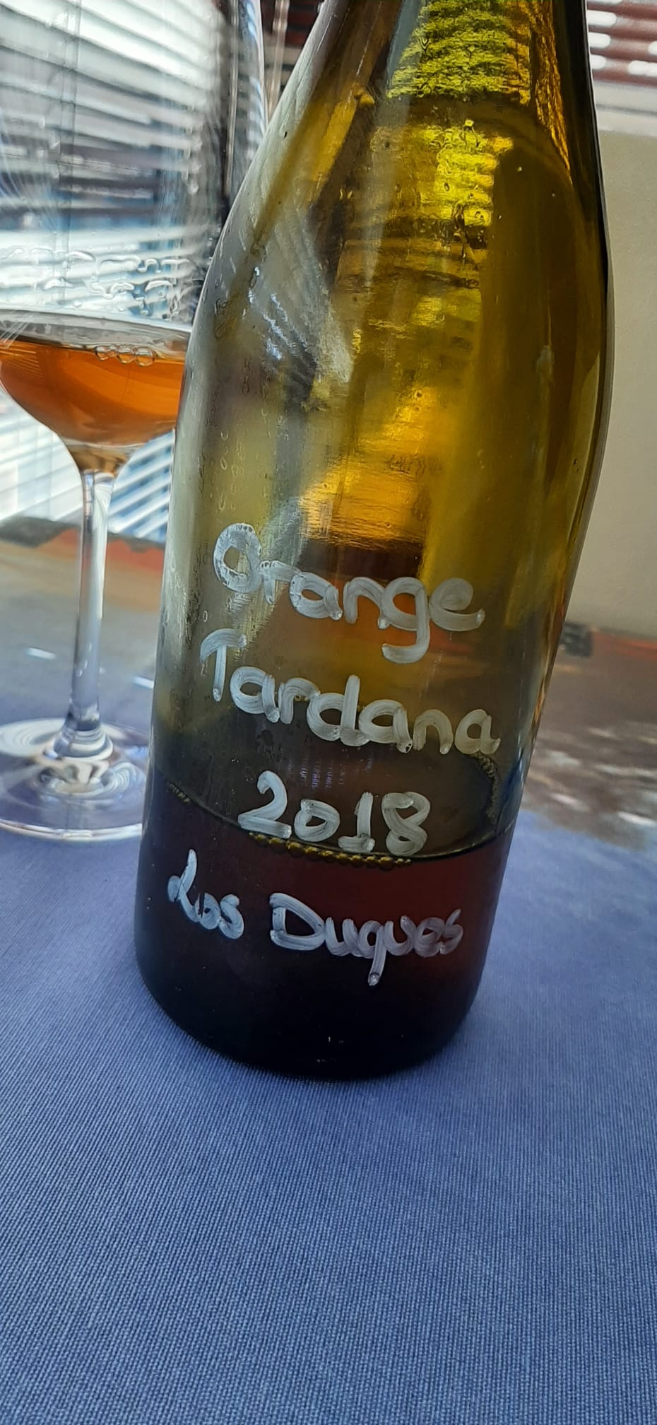 LOS DUQUES ORANGE TARDANA 2018. LOS VINOS DE OTILIO.
