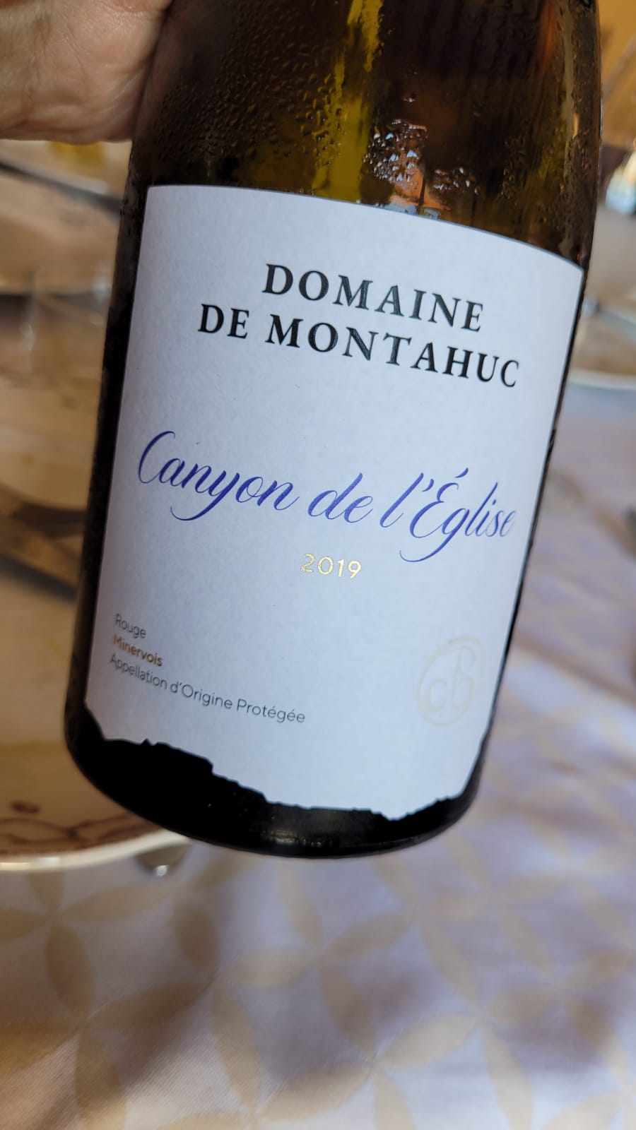 CANYON DE L’ÉGLISE 2019. LOS VINOS DE OTILIO