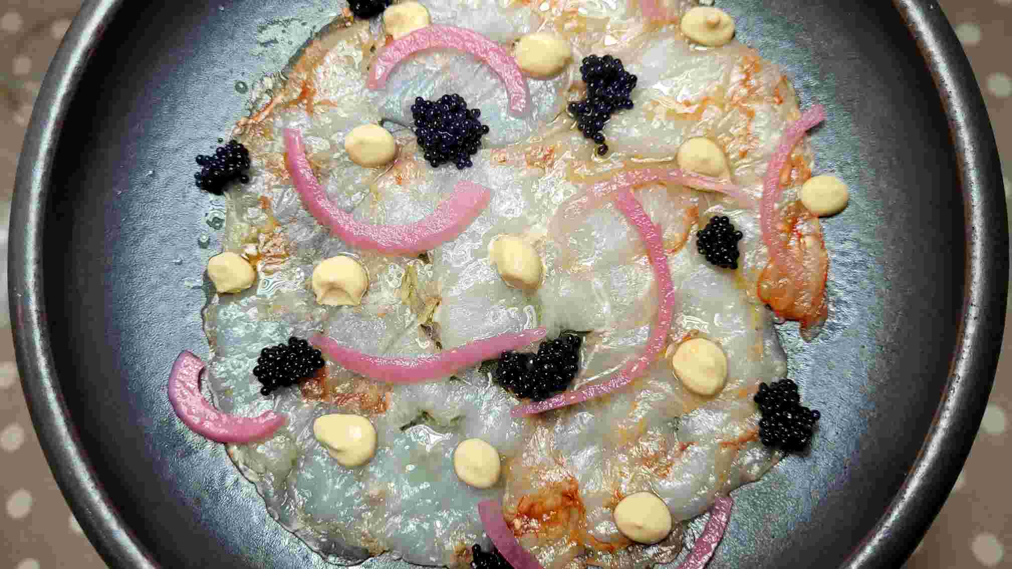 CARPACCIO DE GAMBAS