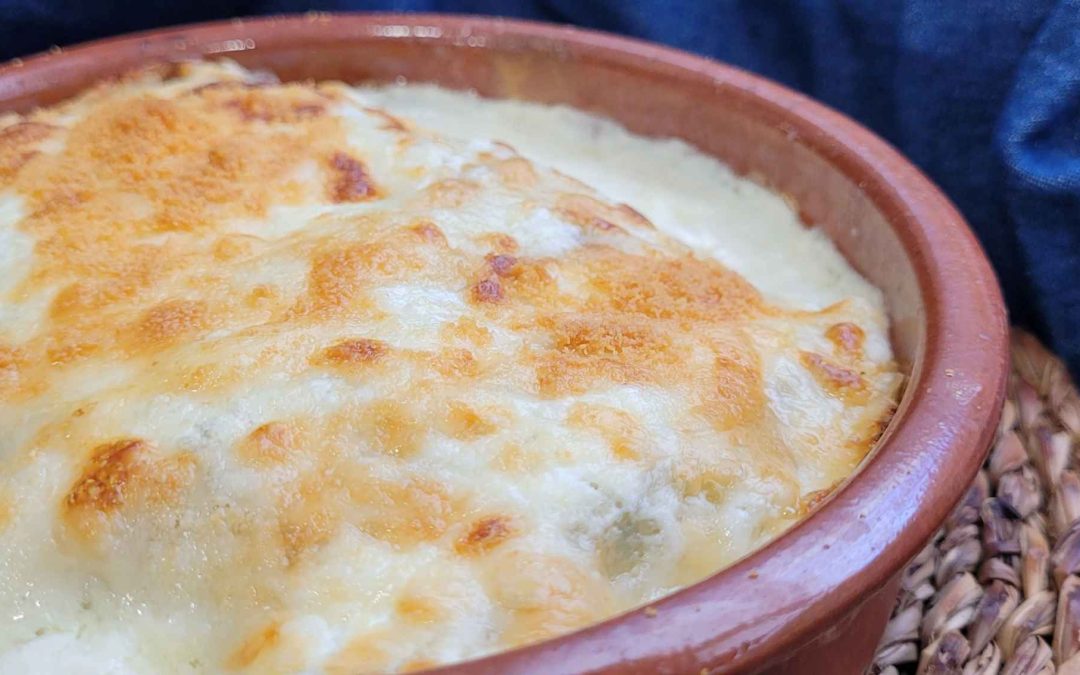 LASAÑA DE VERDURAS CON UN TOQUE DE SOJA