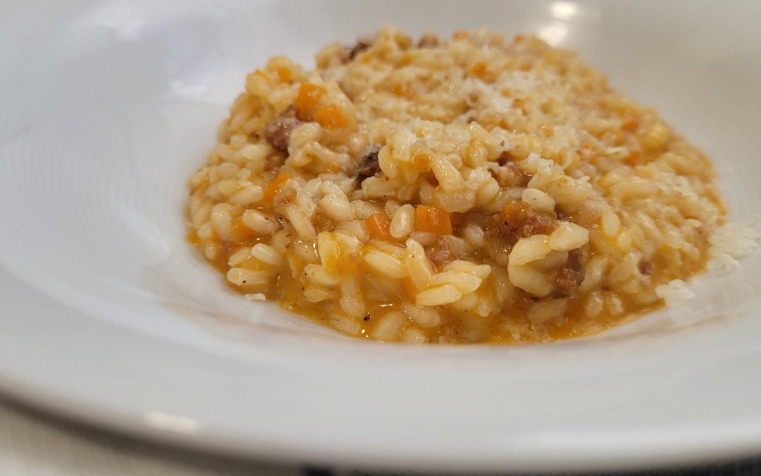 RISOTTO DE SOBRASADA. BESTIAL.