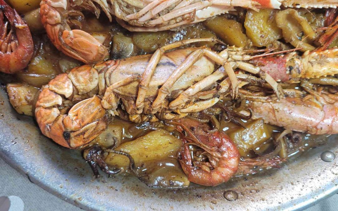 CALDERETA DE MARISCO. CERRAMOS UNA NUEVA TEMPORADA EN LA LLAVOR