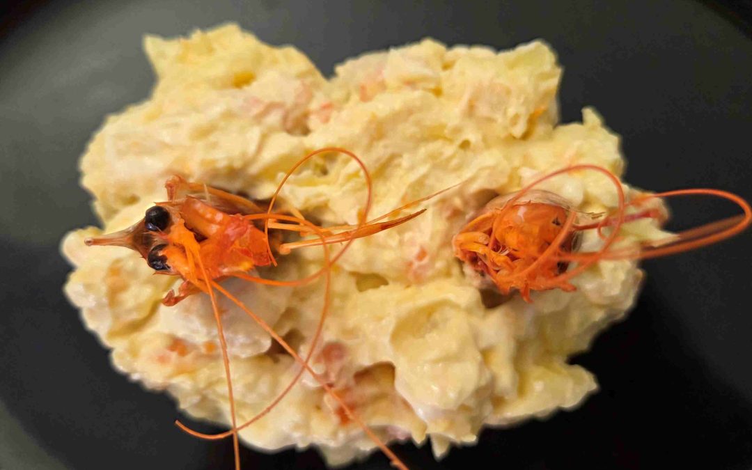 ENSALADILLA DE GAMBAS. FINALIZAMOS TEMPORADA
