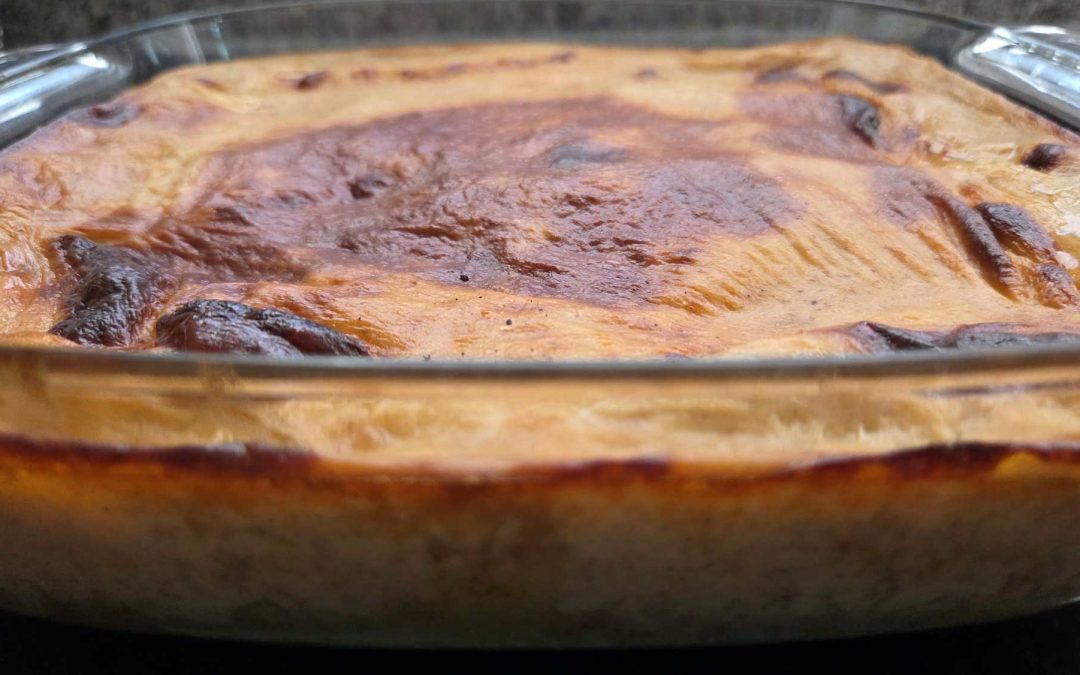 CANELONES DE PUCHERO CON BECHAMEL DE SETAS