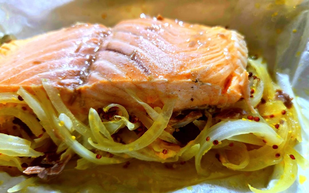 SALMÓN AL PAPILLOTE. FÁCIL Y LIMPIO PARA ESTA NAVIDAD