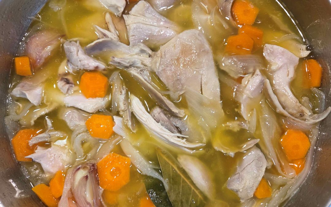 ESCABECHE DE POLLO AL HORNO. RECETA DE APROVECHAMIENTO